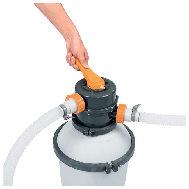 BestWay Flowclear 2000 Gallon AboveGround Pool Sand Filter Pump