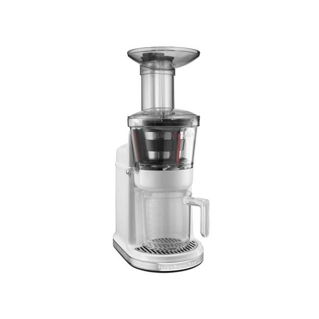 KitchenAid Maximum Electric Slow Juice Extractor White KitchenAid Maximum Electric Slow Juice Extractor White