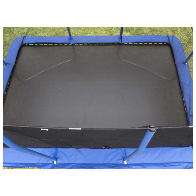 JumpKing 10 x 14 Foot Large Trampoline & Safety Net Wall JKRC1014C3SB