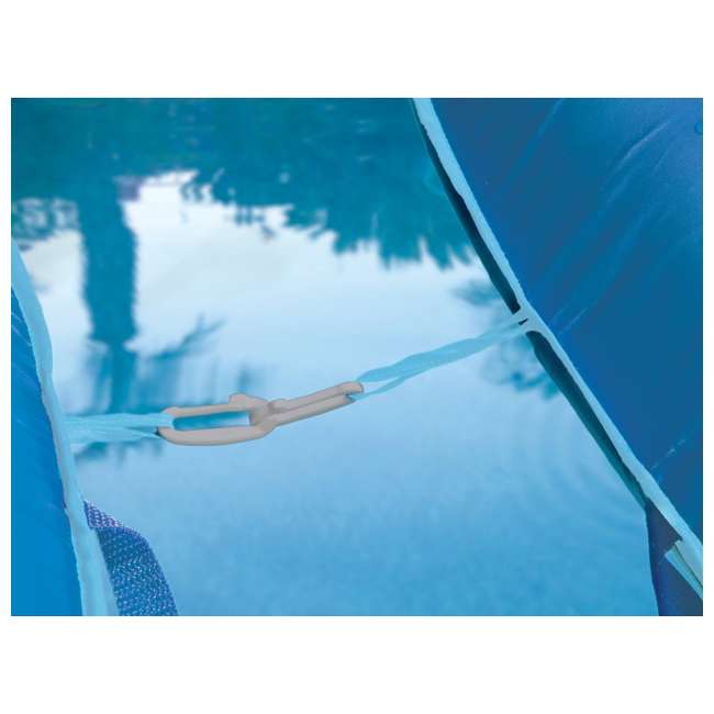 swimways 80014 kelsyus blue floating lounger