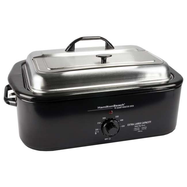 Hamilton Beach 18 Quart Roaster Oven With Pans 32184