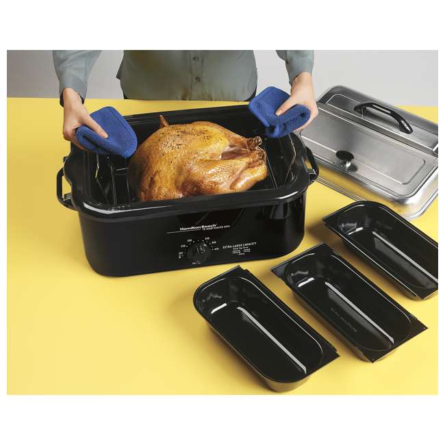 Hamilton Beach 18 Quart Roaster Oven With Pans 32184