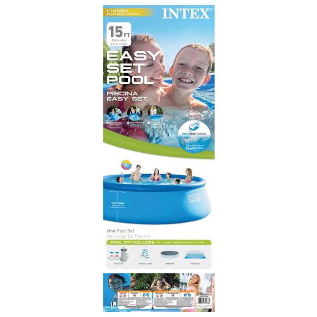 intex easy set pool 15x48