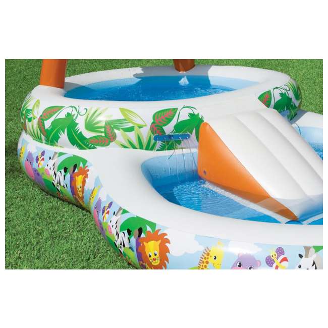 intex kiddie pool with slide