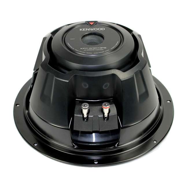 2) Kenwood KFCW3013PS 12Inch 1200W Subwoofers + Dual Sealed Subwoofer