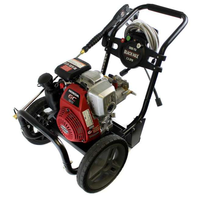 Black Max BM80915 3000 PSI GasPowered Pressure Washer (Refurbished