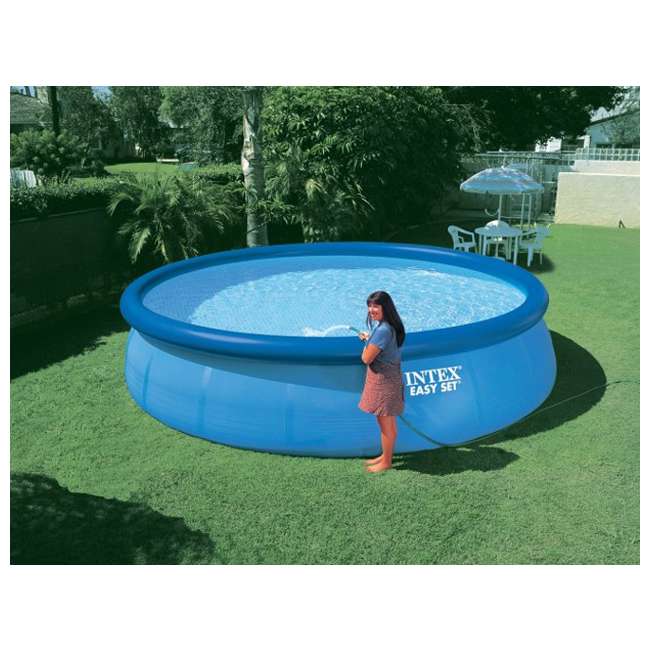 Intex 18' x 48" Easy Set Swimming Pool Set with 1500 GPH Filter Pump