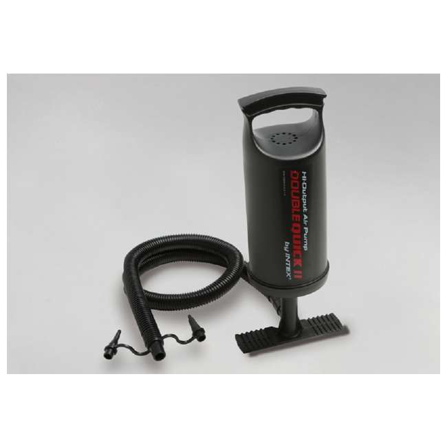 Intex Seahawk 4 Inflatable Boat Set With Oars, Pump And Motor Mount Kit