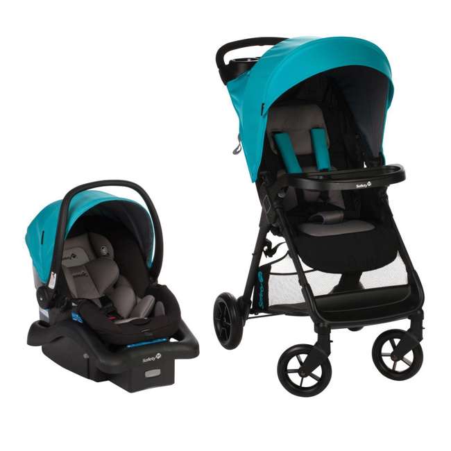 Safety 1st Smooth Ride Car Seat & Stroller Travel System, Lake Blue