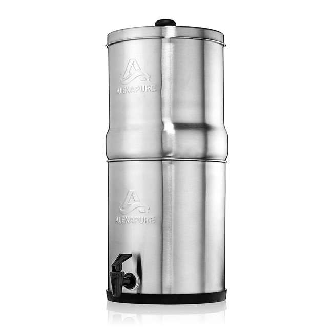 Alexapure Pro Stainless Steel Water Filtration System ALEXAPURE2394