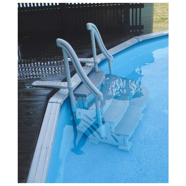 confer pool steps floating