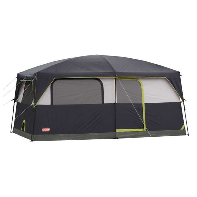 Coleman Stonewall Tent 9Person Waterproof Family Tent w/ LED Lighting