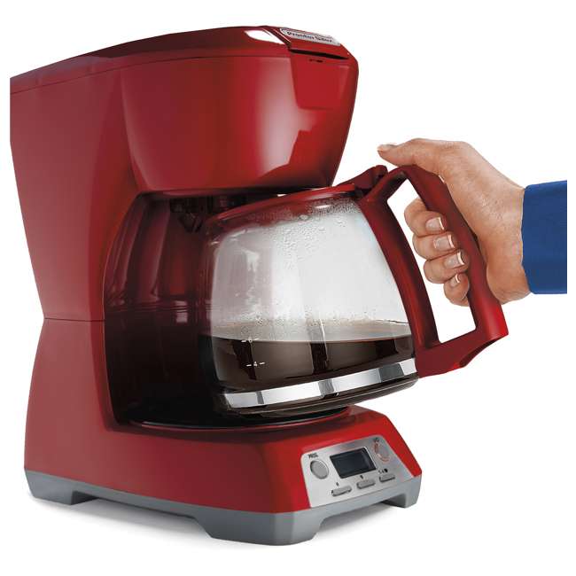 ProctorSilex 12 Cup Coffee Maker, Red 43673