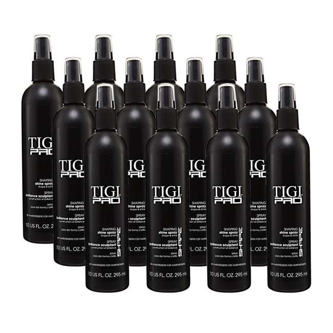 TIGI PRO Shaping Shine Sprays (12 Pack) 12 x TIGISHINE