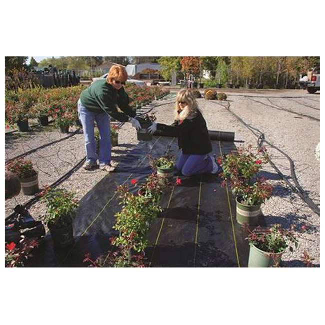 DeWitt Sunbelt Woven Weed Control Garden Landscape Fabric Ground Cover