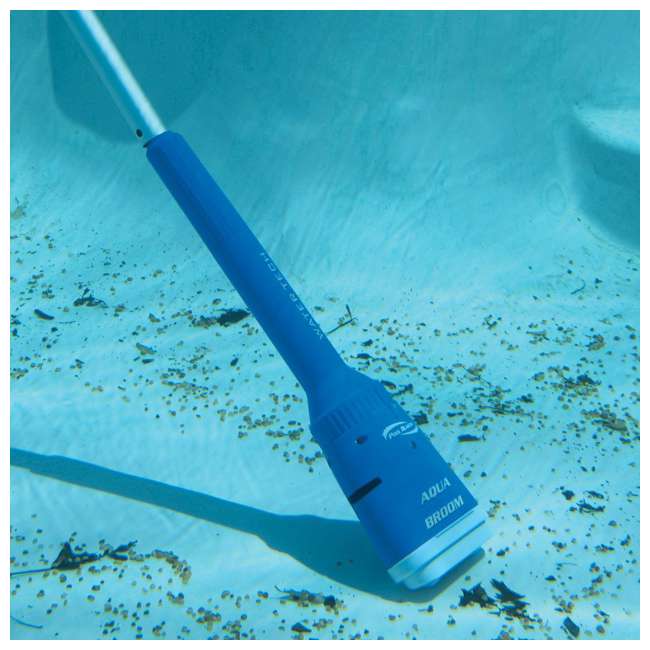 Pool Blaster Aqua Broom XL Ultra Swimming Pool Suction Battery Vacuum