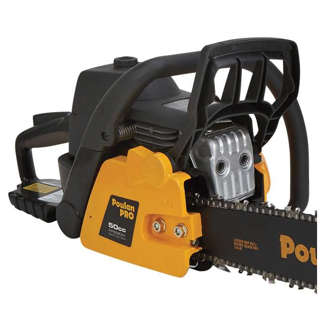 Poulan Pro 20Inch 50CC 2Cycle Gas Chainsaw, Certified Refurbished