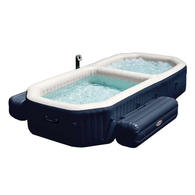 intex pure spa bubble hot tub and pool set
