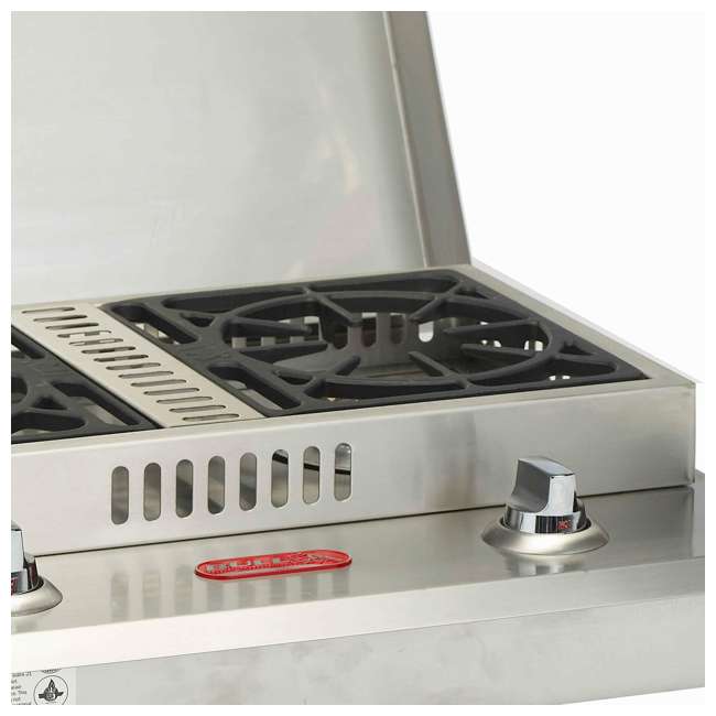 Bull Outdoor Products Stainless Steel Natural Gas Double Side Burner