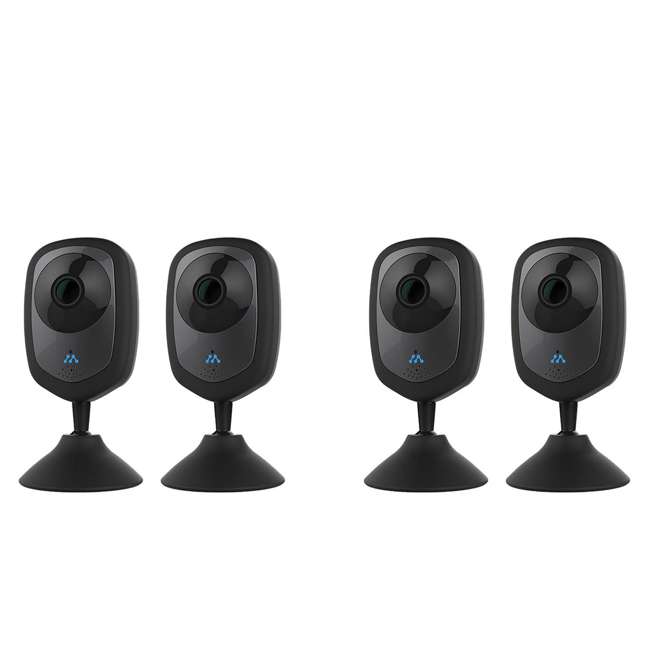 Momentum Axel HD Smart Home WiFi Wide Security Camera (4 Pack) MOCAM