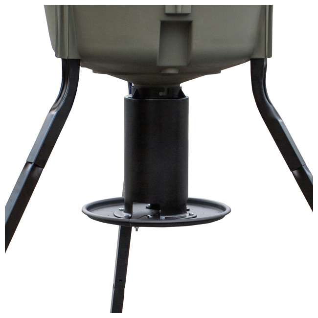 Moultrie 30 Gallon Dinner Plate Tripod Game Deer Feeder MFG12719