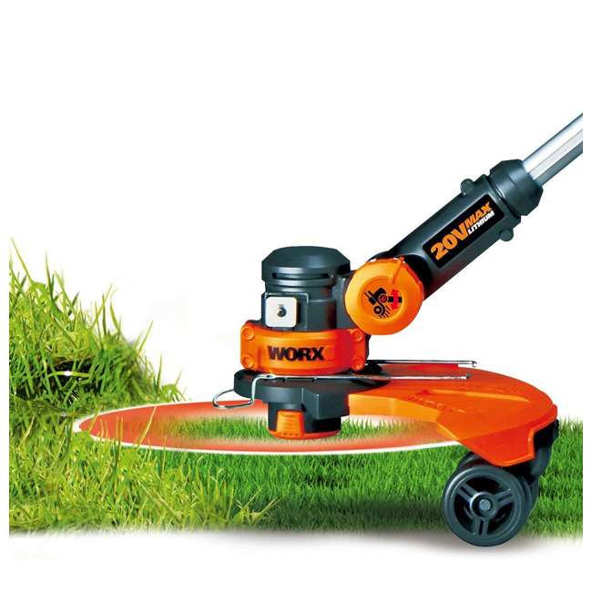 Worx GT 2.0 WG160 Cordless Lithium Grass Trimmer/Edger and Mini Mower