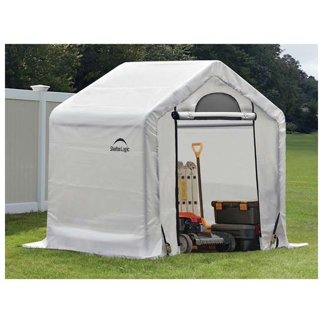 shelterlogic 3.5 x 5-foot firewood storage canopy