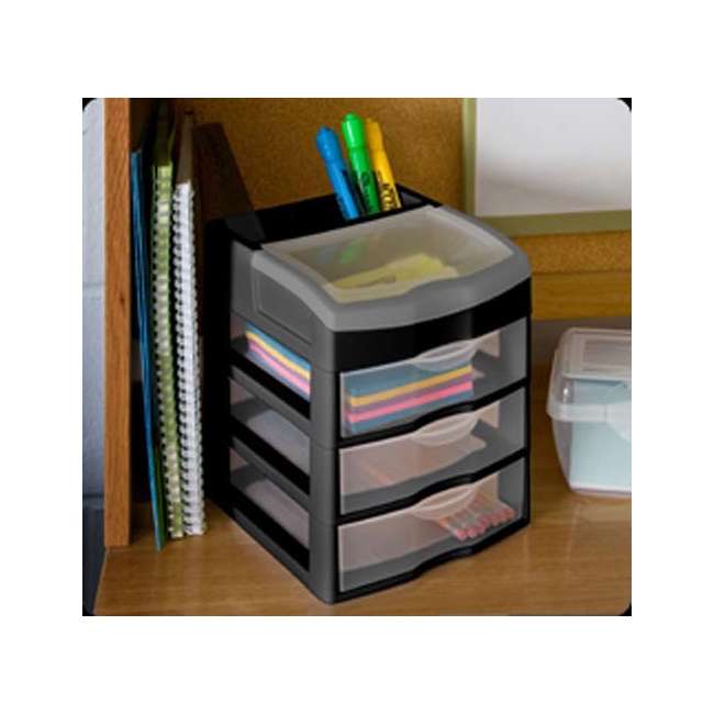 Sterilite 3 Drawer Desktop Unit 20639004