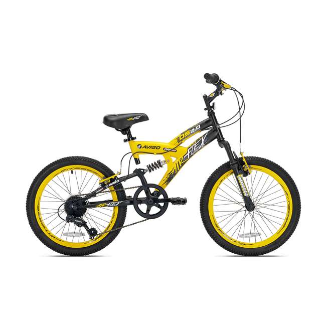 Boys 20 Inch Bike >> Kent Bikes Avigo Air Flex 20 Inch Boys Bmx Bike Yellow Boys 20 Inch Bike >> Kent Bikes Avigo Air Flex 20 Inch Boys Bmx Bike Yellow