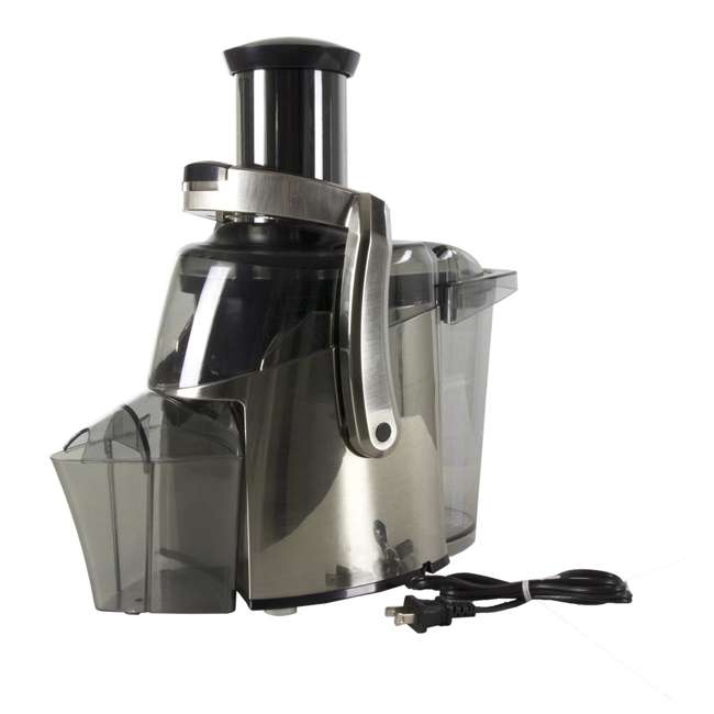 Juiceman Jr Juicer Chrome JM400 (Refurbished) JM400RB