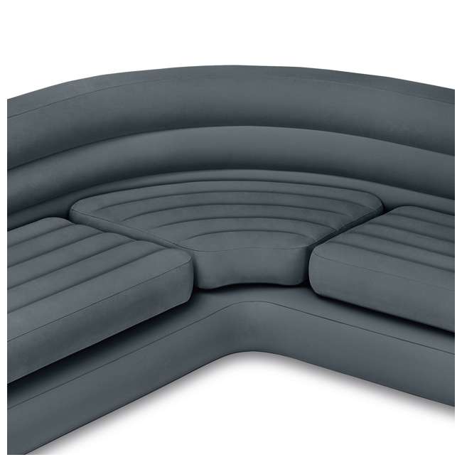 Intex 68575vm Inflatable Indoor Corner Couch Sectional With