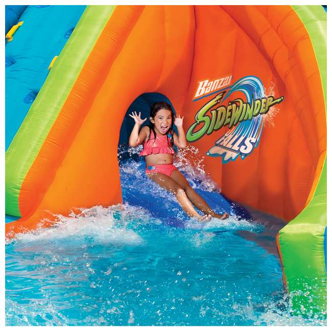banzai sidewinder falls inflatable water park reviews