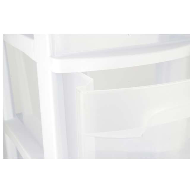 Sterilite 3Drawer Narrow Storage Cart 27308003