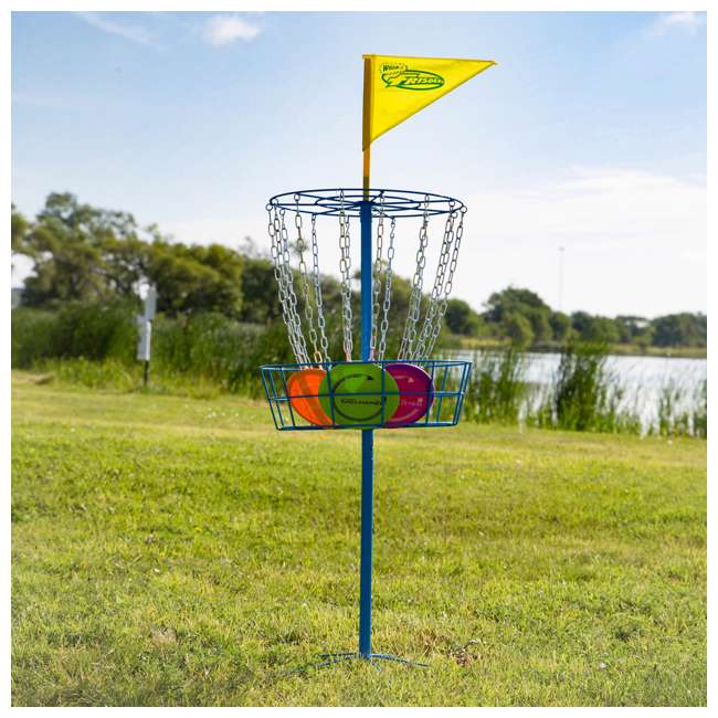 WhamO Official Frisbee Disc Golf Set, Blue 53311