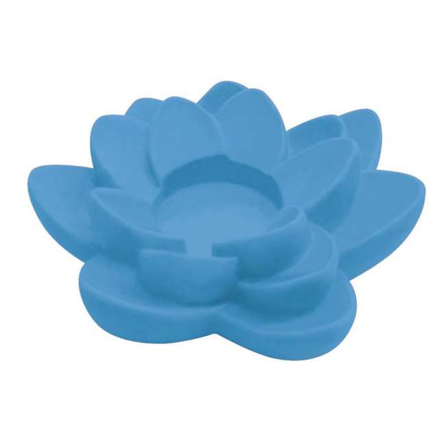 Kokido Lotus Pool & Spa Floating Flower Tea Light Candle Holders (Set