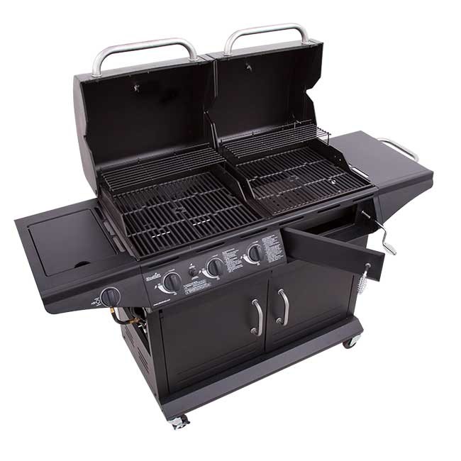 CharBroil 1010 Deluxe Combination Charcoal & 3 Burner 36,000 BTU Gas