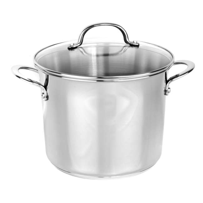 Farberware Millennium 10Piece Cookware Set (Stainless Steel) 75653 