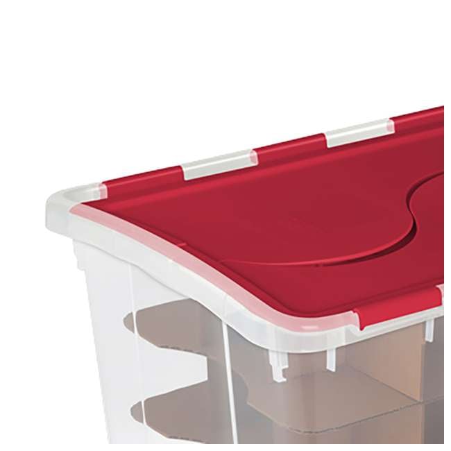 Sterilite Christmas Ornament Storage Box (6 Pack)  6 x 19096606