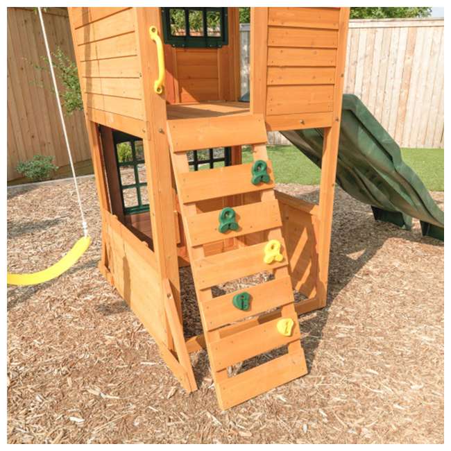 v recorder video swing Playset KidKraft Outdoor Cove Wooden Kids Treasure v recorder video swing Playset KidKraft Outdoor Cove Wooden Kids Treasure