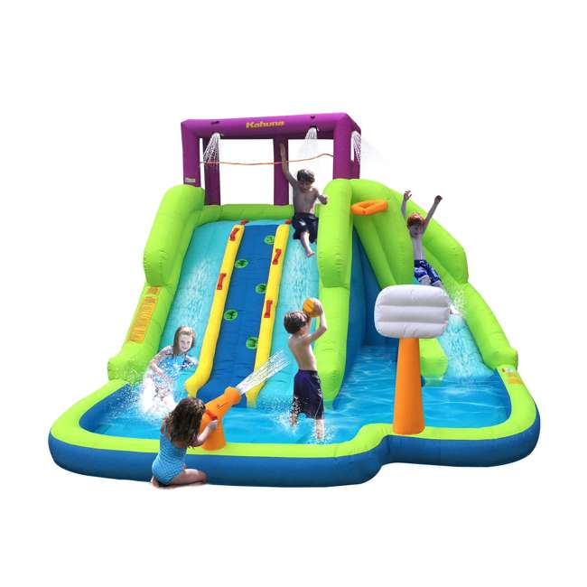 kahuna triple blast water slide