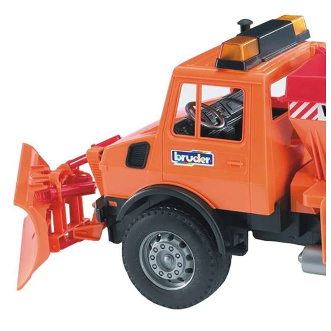 Bruder Toys MBUnimog Winter Service Snow Plow 02572BR