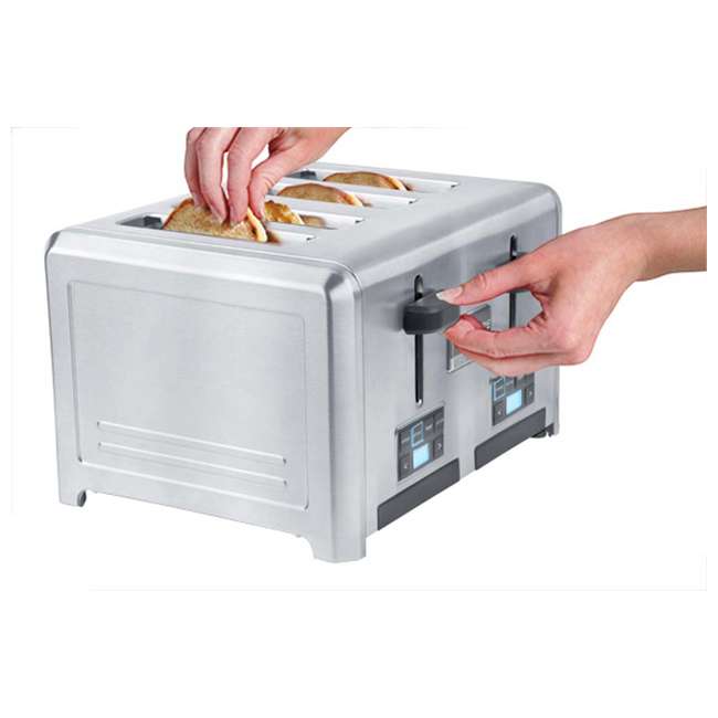 Frigidaire Professional 4Slice Wide Slots Stainless Steel Toaster