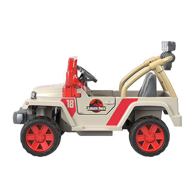 Power Wheels Kids Jurassic Park Jeep Wrangler FRC33