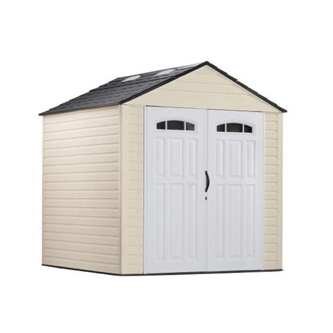 rubbermaid 7x7-feet x-large 325-cubic feet outdoor storage