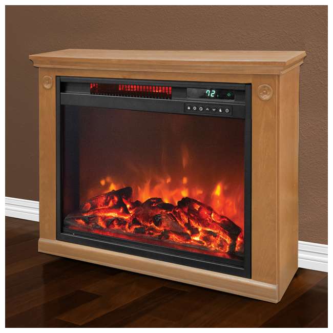Lifesmart Large Room Infrared Fireplace Heater Ls Zcfp1008us
