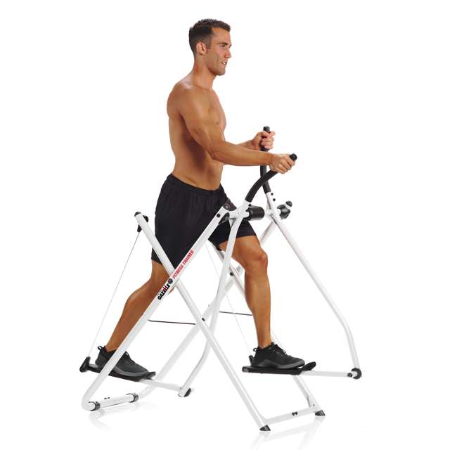Gazelle Folding Cardio Workout Elliptical Trainer GTRAINCAT