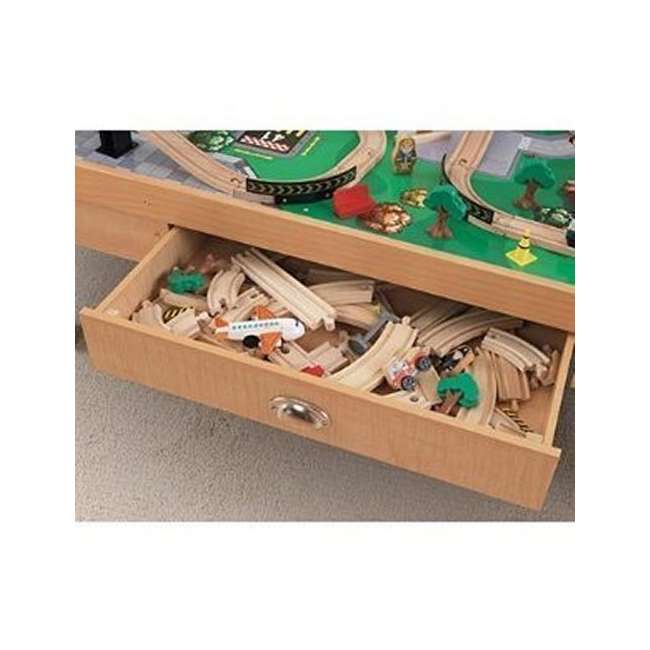 Kidkraft Airport Express Wood Train Table Toy Set Kdk 17975