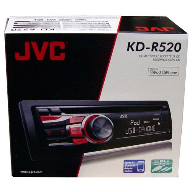 JVC KDR520 CD/MP3 Player KDR520