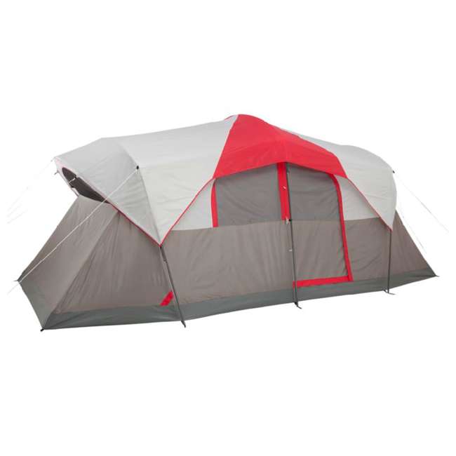 Coleman WeatherMaster 10 Person Family Camping Tent w/ BuiltIn Light