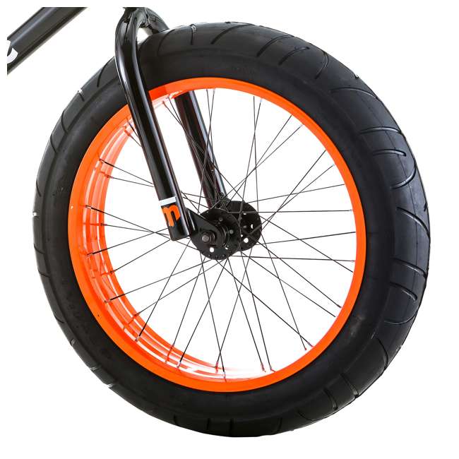 Mongoose Menace 20Inch Fat Tire Youth Bike, Black R1408KM